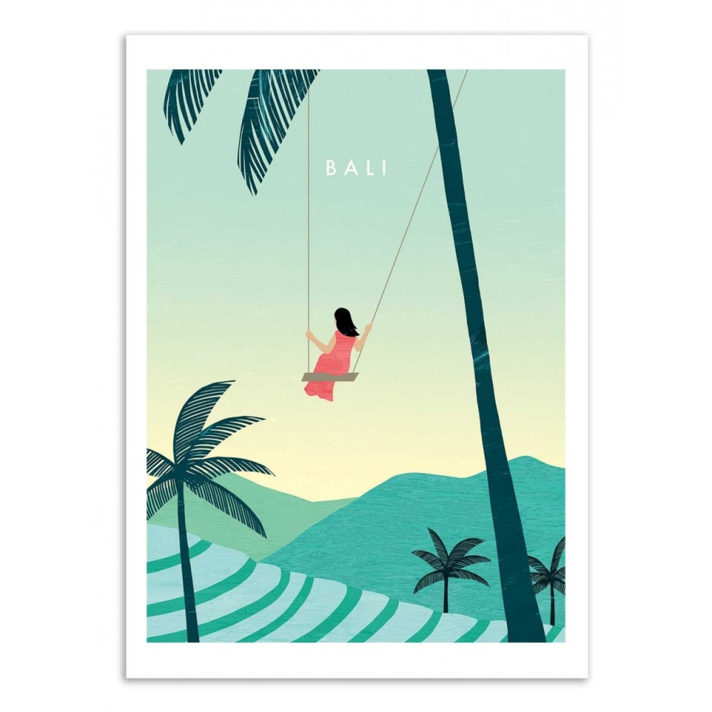 Affiche 30x40 cm - Bali - Katinka Reinke — Beyit