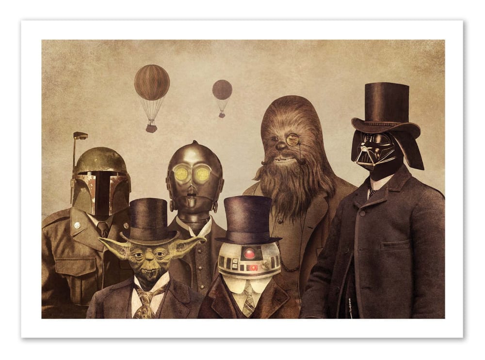 Affiche 30x40 cm - Victorian Wars - Terry Fan