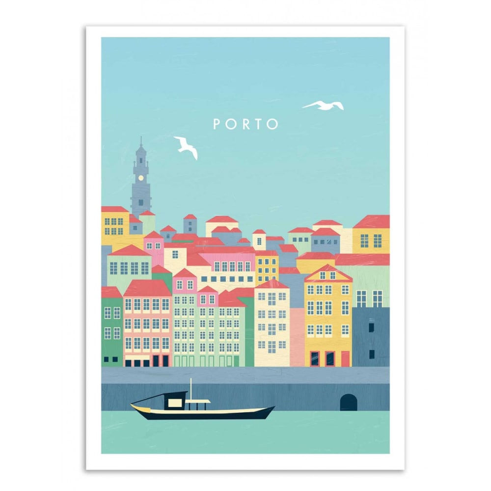 Affiche 30x40 cm - Porto - Katinka Reinke