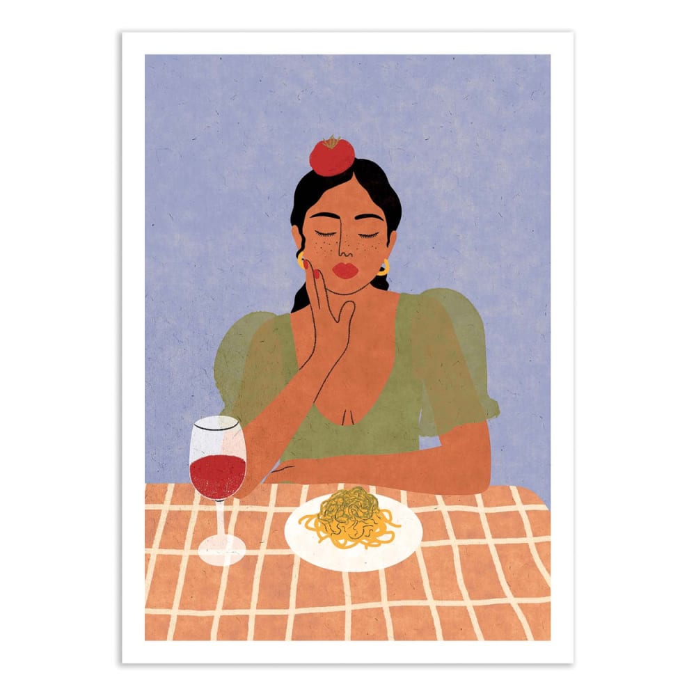 Affiche 30x40 cm - Bon appétit - Lemon Fee