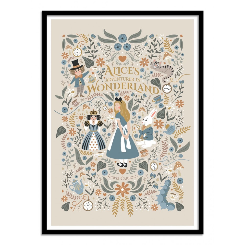Affiche 50x70 cm - Alice Version 2 - Vesna Skornsek - Maisons du Monde