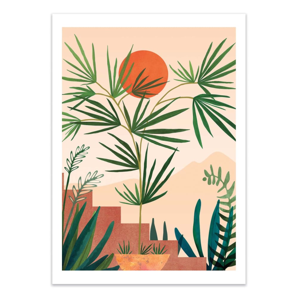 Affiche 50x70 cm - Weekend In Mojave - Kristian Gallagher