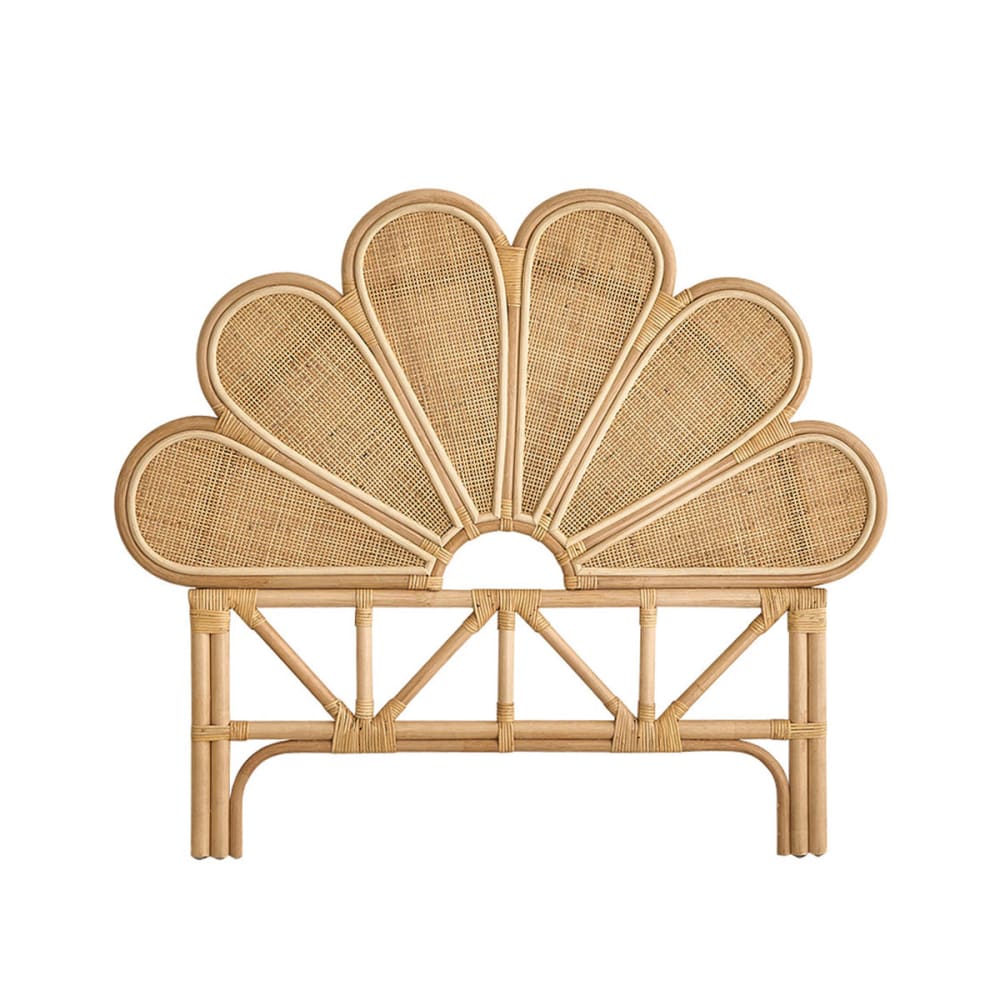 Kopfteil aus Rattan und Rohrgeflecht 90 cm - Maisons Du Monde