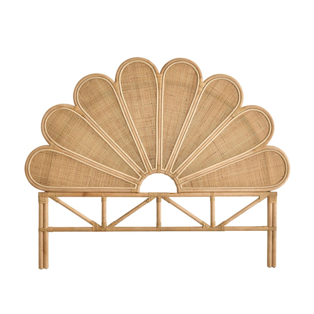 Kopfteil aus Rattan und Rohrgeflecht 140cm - Maisons Du Monde