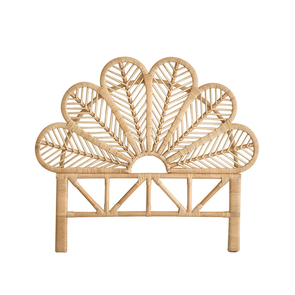Tête de lit en rotin 90 cm
