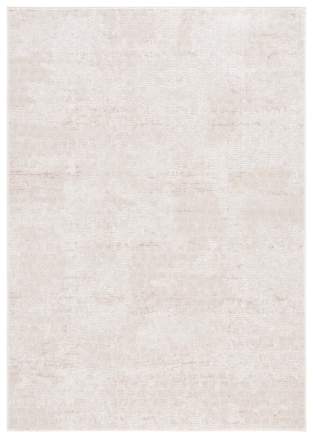 Tapis de transition en polypropylène taupe/beige, 160 x 229 cm