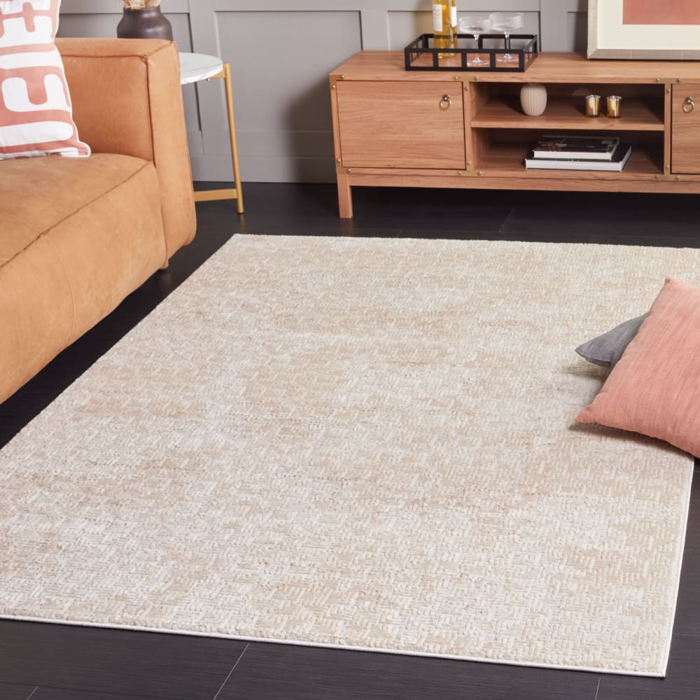 Tapis de transition en polypropylène taupe/beige, 160 x 229 cm — vue 3