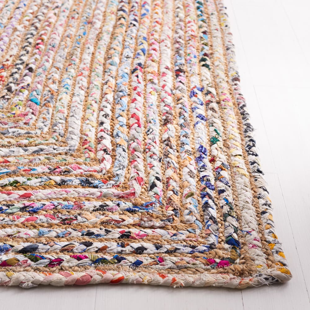 Tapis côtier en jute beige/multicolore, 183 x 274 cm — vue 4