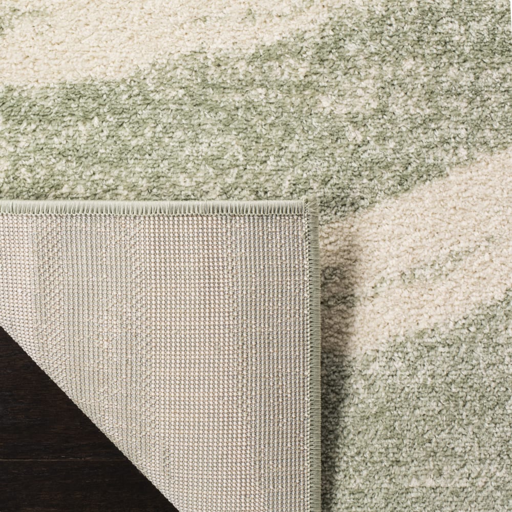 Tapis en polypropylène vert/beige, 155 x 229 cm — vue 4