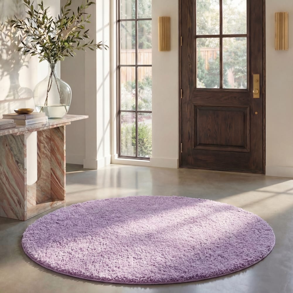 Safavieh Polypropylen-Teppich in Lila, 122 cm style classic chic Violett Pp - Polypropylen