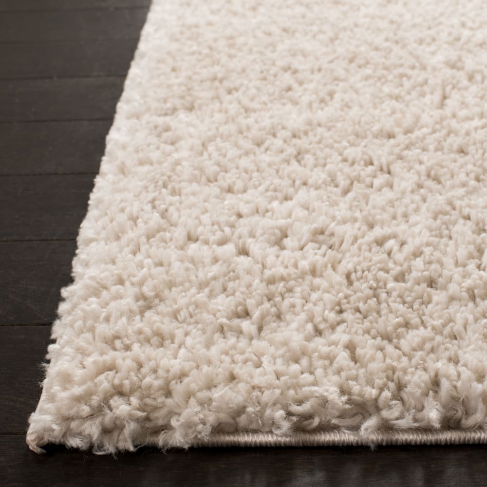 Tapis en polypropylène beige, 122 cm — vue 3