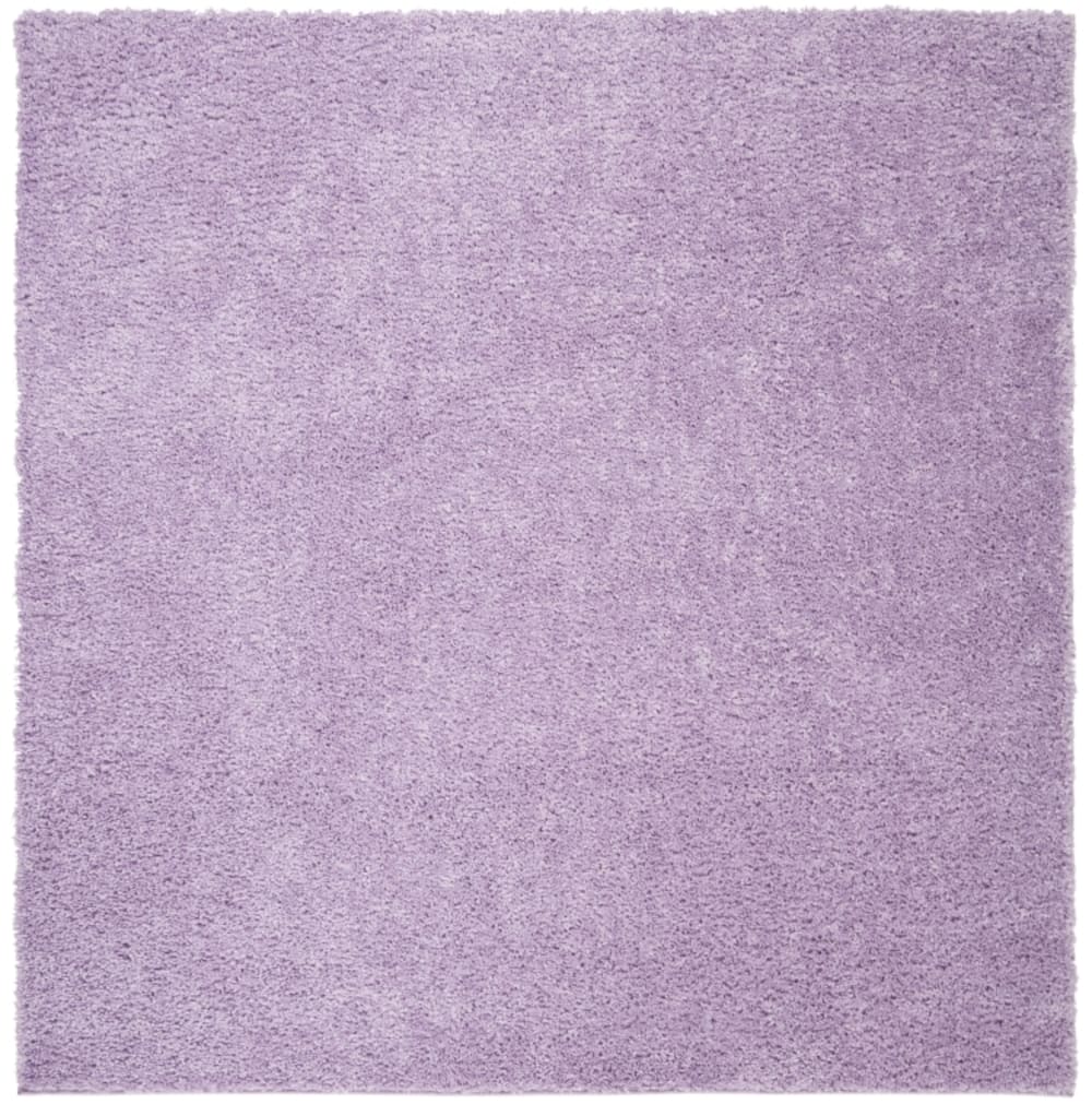 Tapis en polypropylène violet, 122 x 122 cm