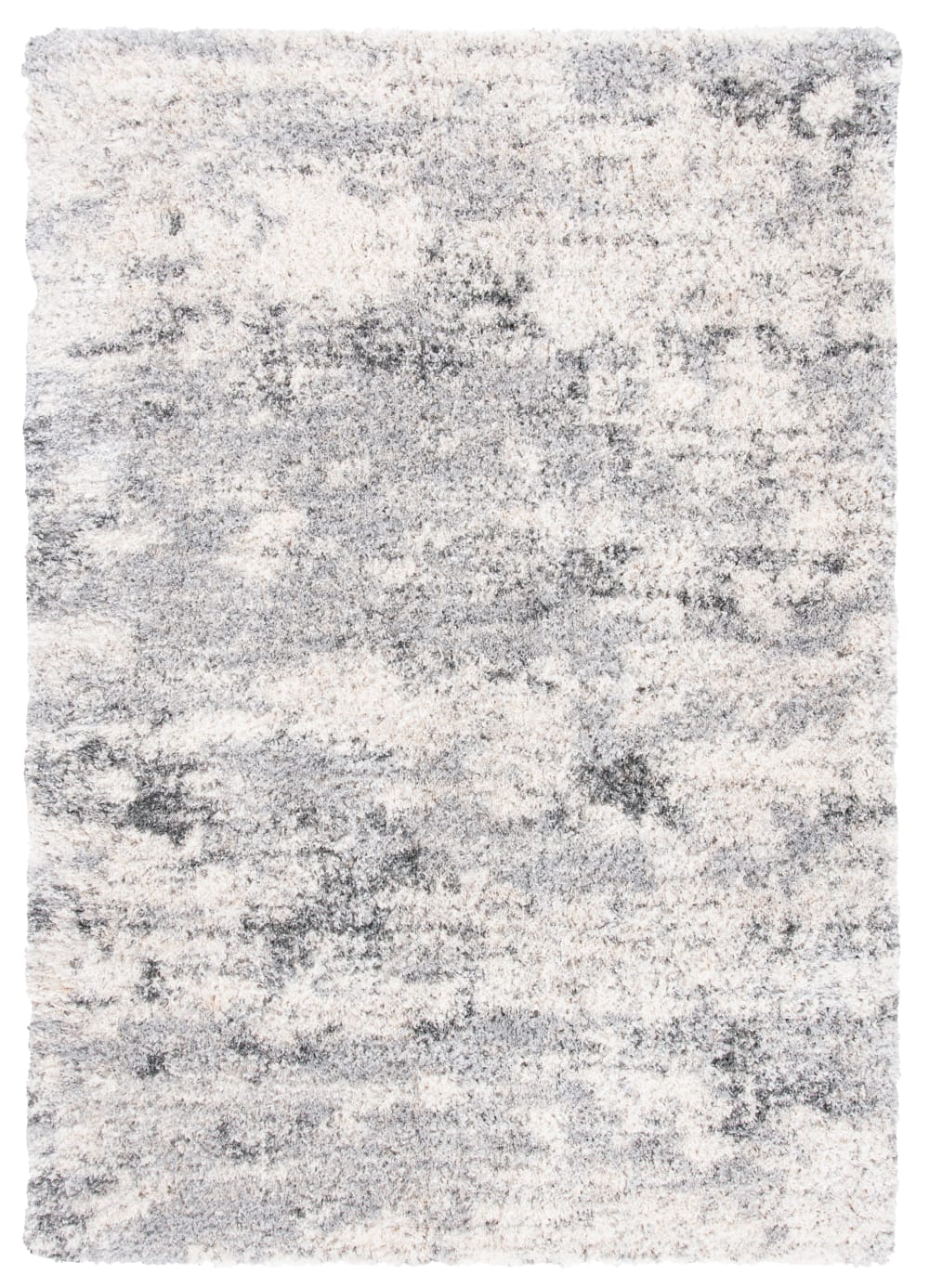 Tapis en polypropylène blanc/beige, 160 x 229 cm