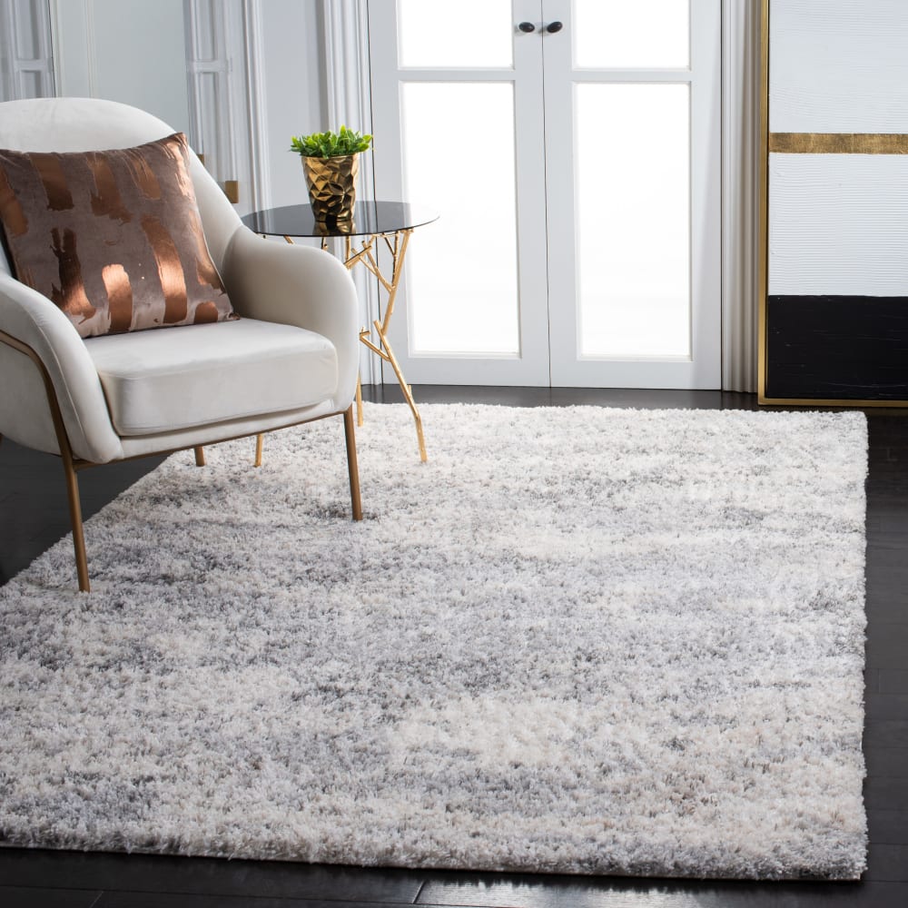 Tapis en polypropylène blanc/beige, 160 x 229 cm — vue 3