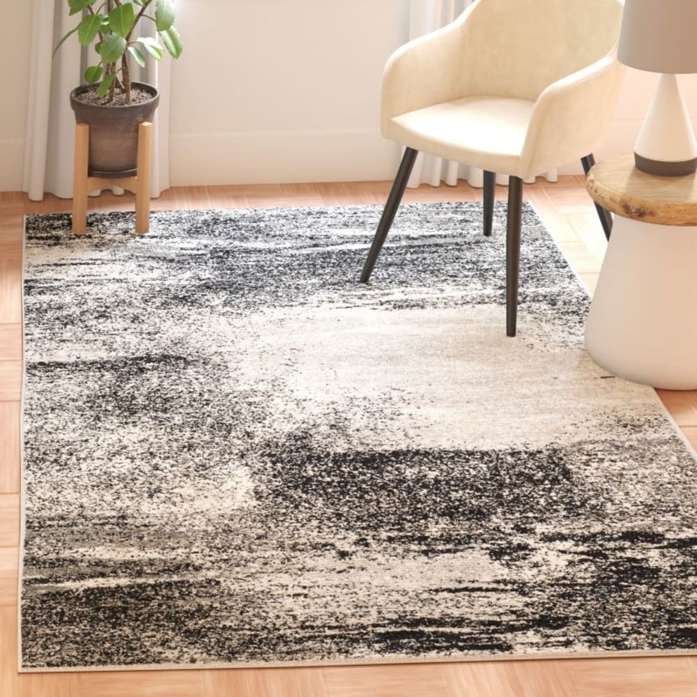 Tapis en polypropylène argent/multicolore, 183 x 274 cm — vue 3