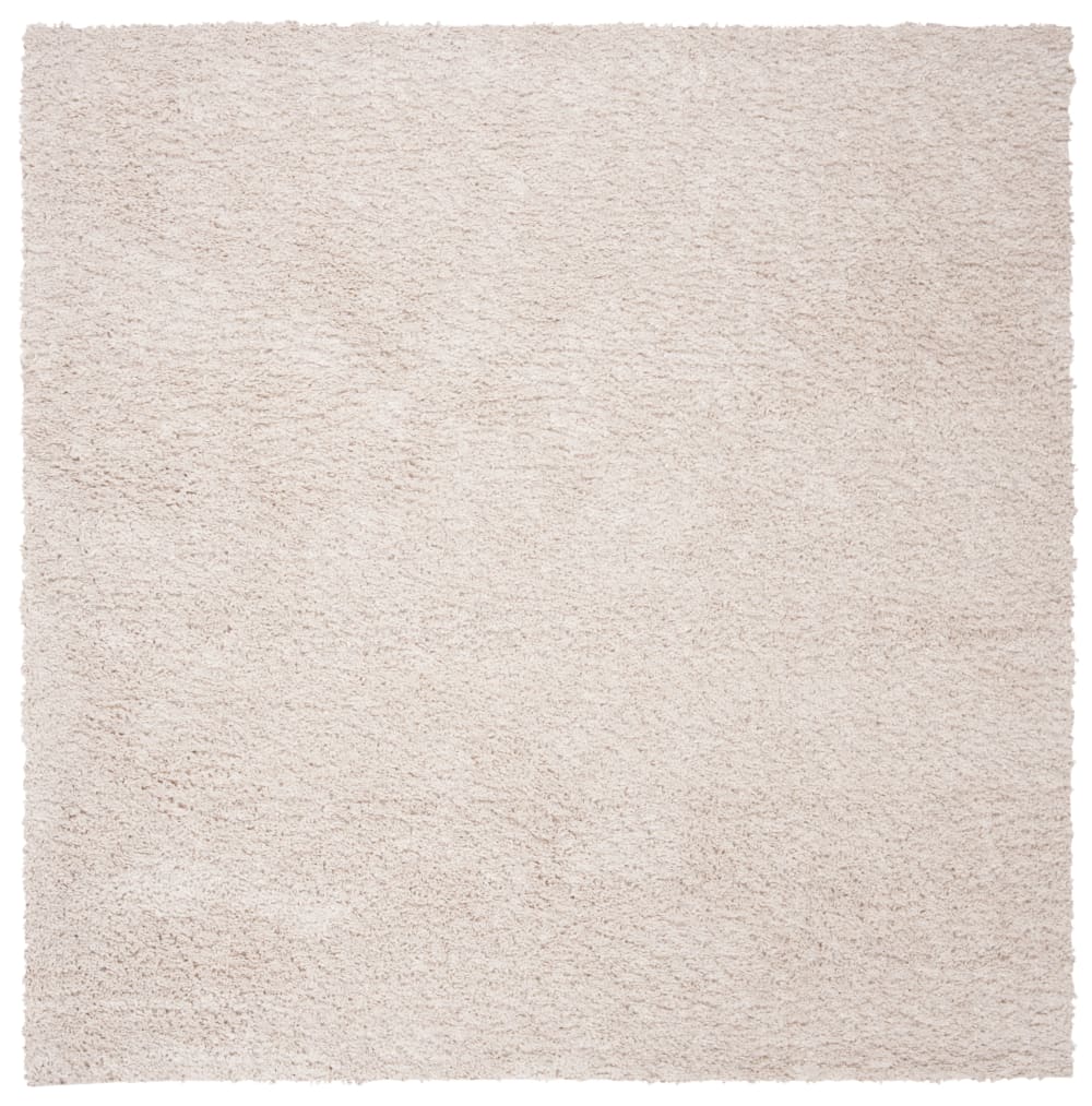 Tapis en polypropylène beige, 122 x 122 cm