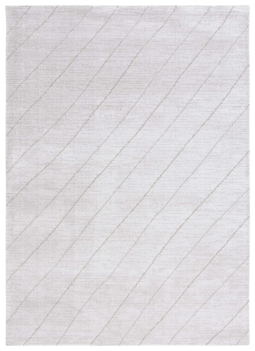 Tapis polyester light grey / grey 183 x 274 cm