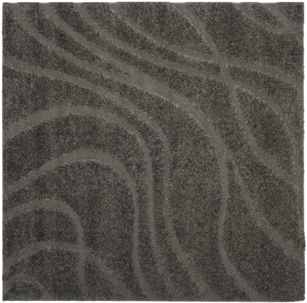 Safavieh Tapis en polypropylène gris, 122 x 122 cm style classique chic - Pp - Polypropylène