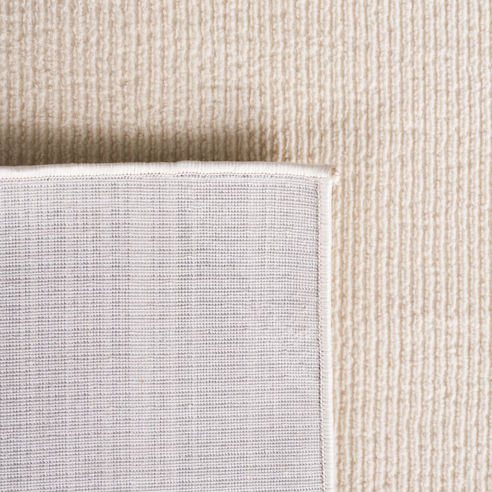 Tapis solide et tonale en polyester blanc, 160 x 231 cm — vue 4