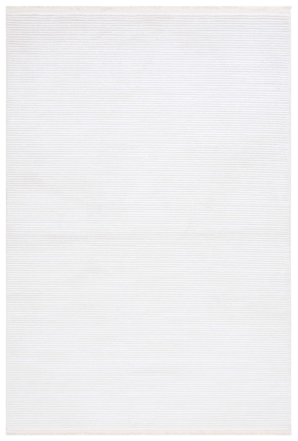 Tapis moderne en polypropylène blanc, 183 x 274 cm