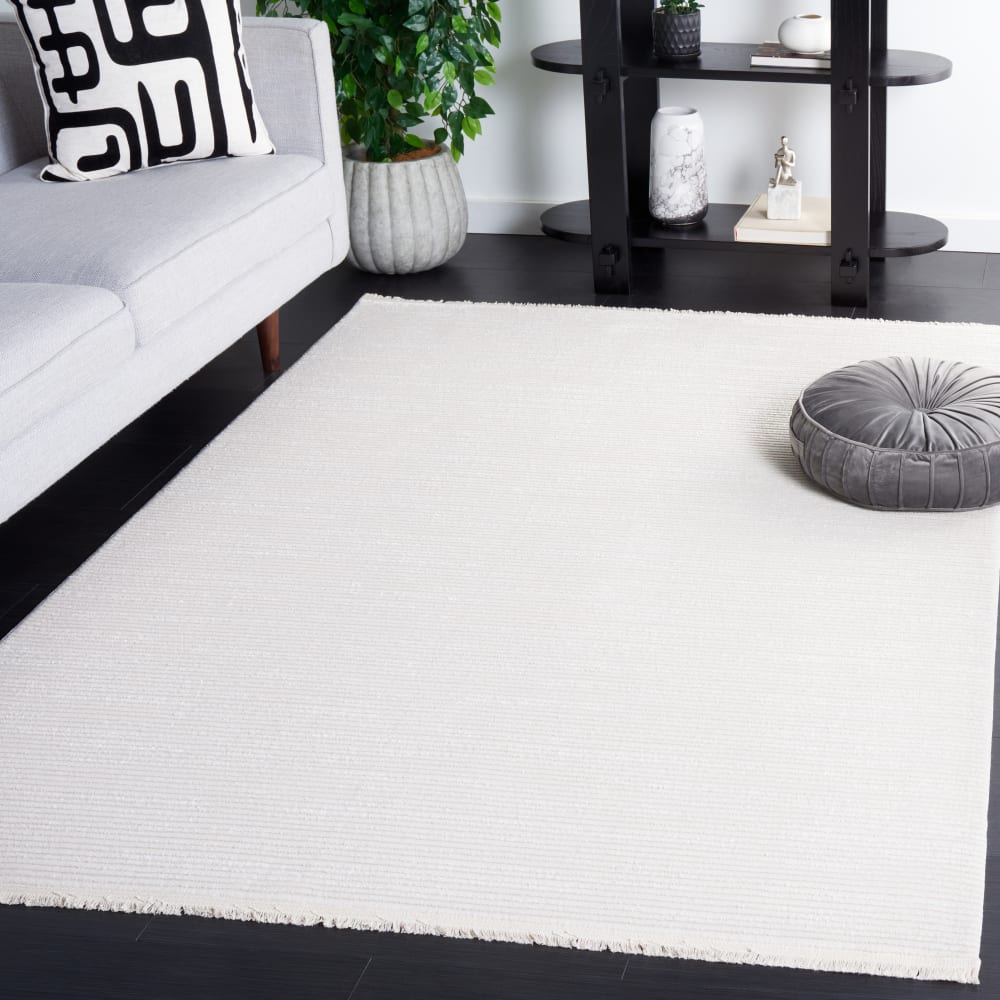 Tapis moderne en polypropylène blanc, 183 x 274 cm — vue 3