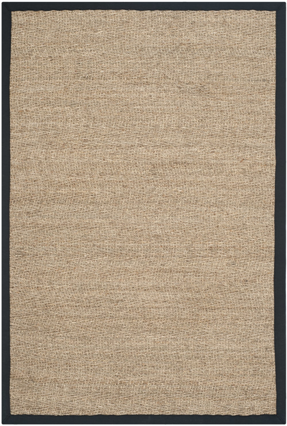 Tapis herbe de mer beige 91 x 152 cm