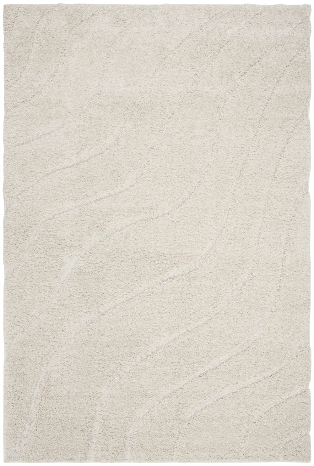 Tapis en polypropylène beige, 183 x 274 cm