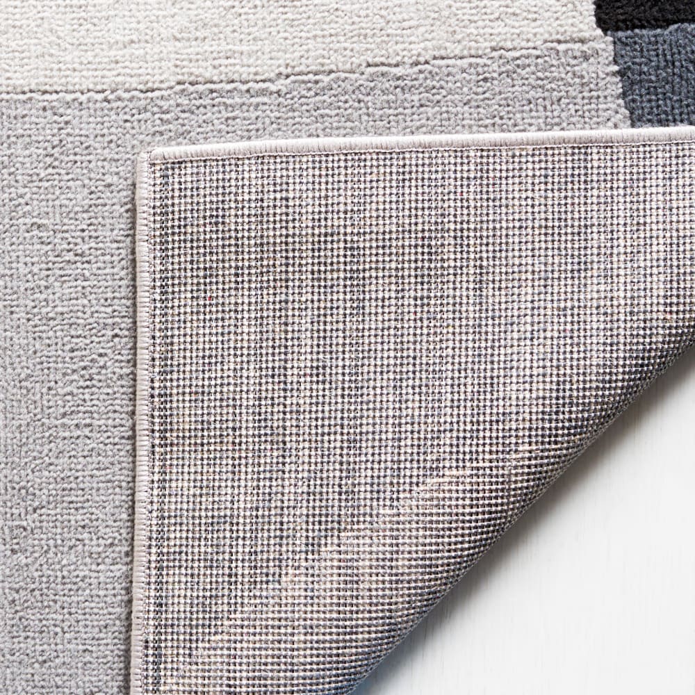 Tapis moderne en polyester gris/noir, 160 x 229 cm — vue 4