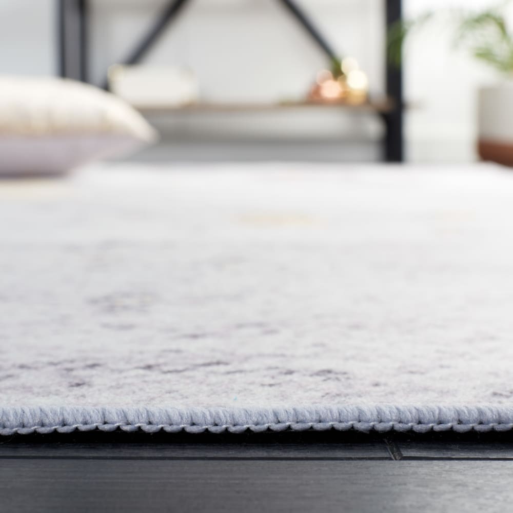 Tapis contemporain en polyester gris/or, 244 x 305 cm — vue 4