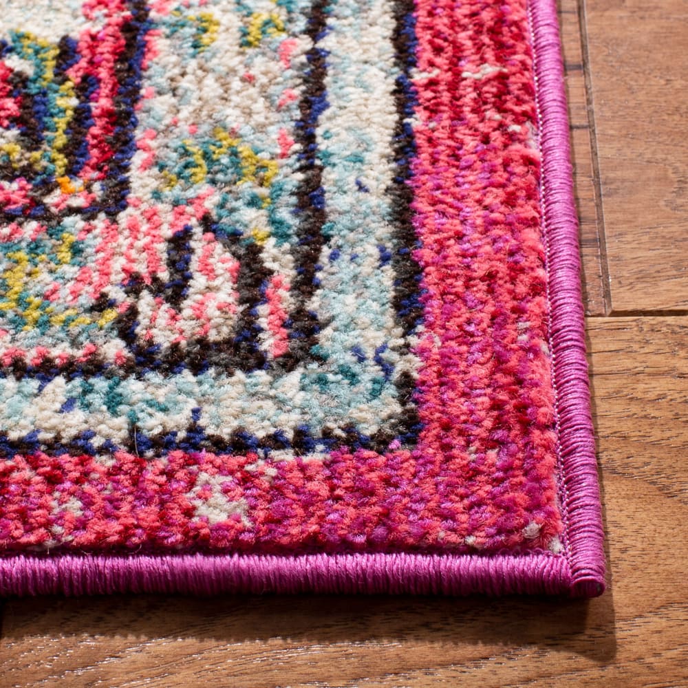 Tapis de transition en polypropylène rose/bleu, 61 x 91 cm — vue 3