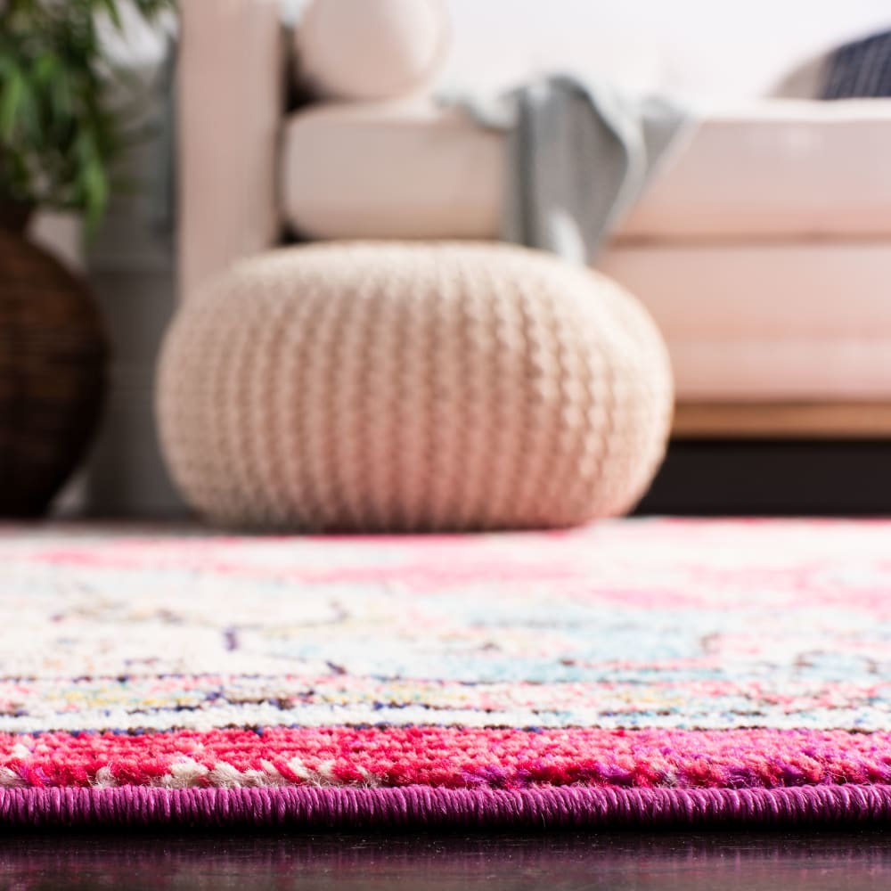 Tapis de transition en polypropylène rose/bleu, 61 x 91 cm — vue 4