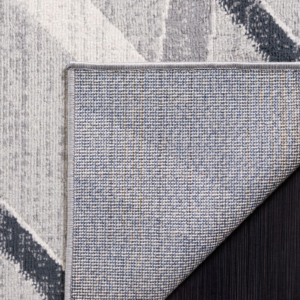 Tapis moderne en polyester gris/blanc, 240 x 305 cm — vue 4