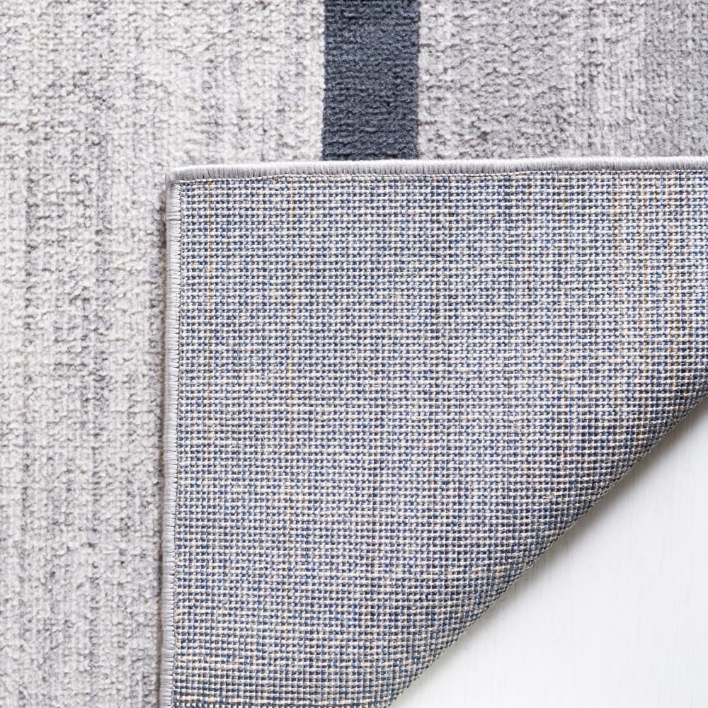 Tapis moderne en polyester gris/noir, 122 x 183 cm — vue 4