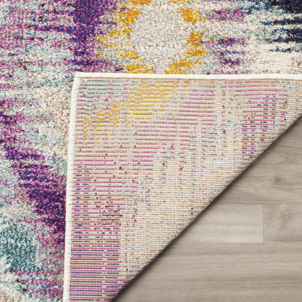 Tapis bohème chic en polypropylène multicolore, 235 x 335 cm — vue 4