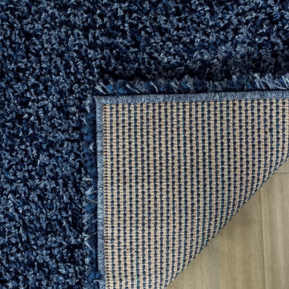 Tapis en polypropylène bleu, 244 x 305 cm — vue 3