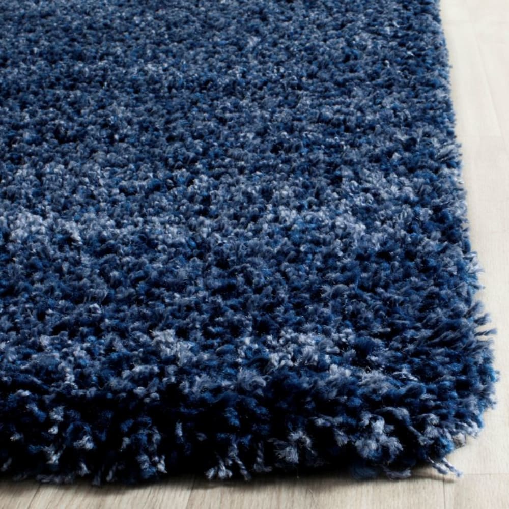 Tapis en polypropylène bleu, 244 x 305 cm — vue 4