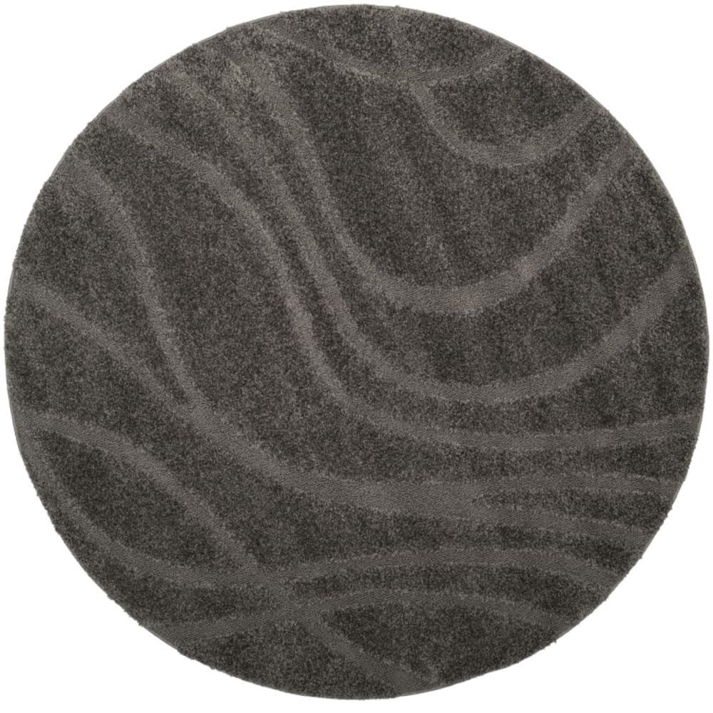 Safavieh Tapis en polypropylène gris, 122 cm style classique chic - Pp - Polypropylène