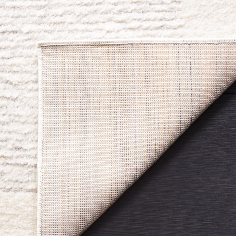 Tapis moderne en polyester blanc/gris, 183 x 274 cm — vue 4