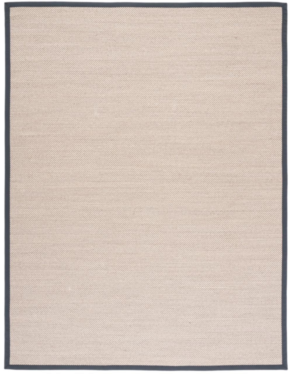 Tapis fibre naturelle en sisal blanc/gris, 244 x 305 cm — vue 3