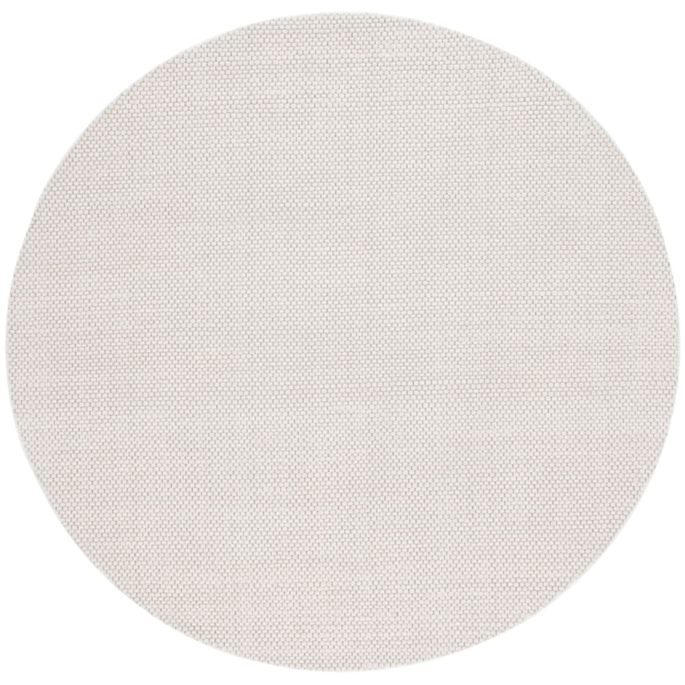 Böhmisch Wolle-Teppich in Weiß, 122 cm - Maisons Du Monde