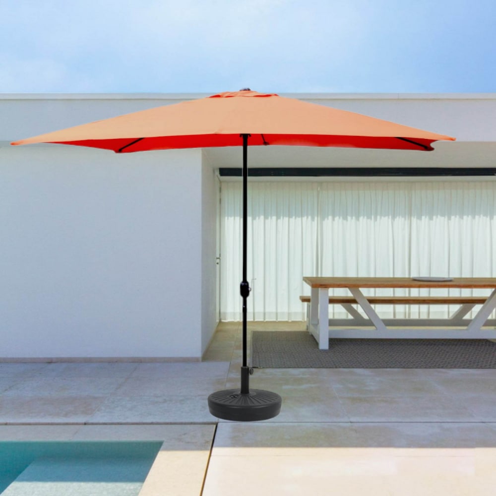 Parasol  terracotta  rectangle 2,93 x 1,93 m - Maisons du Monde