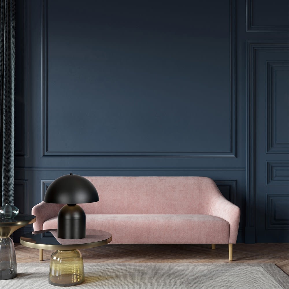 Lampe de table de style nordique avec abat-jour en forme de dôme — vue 3
