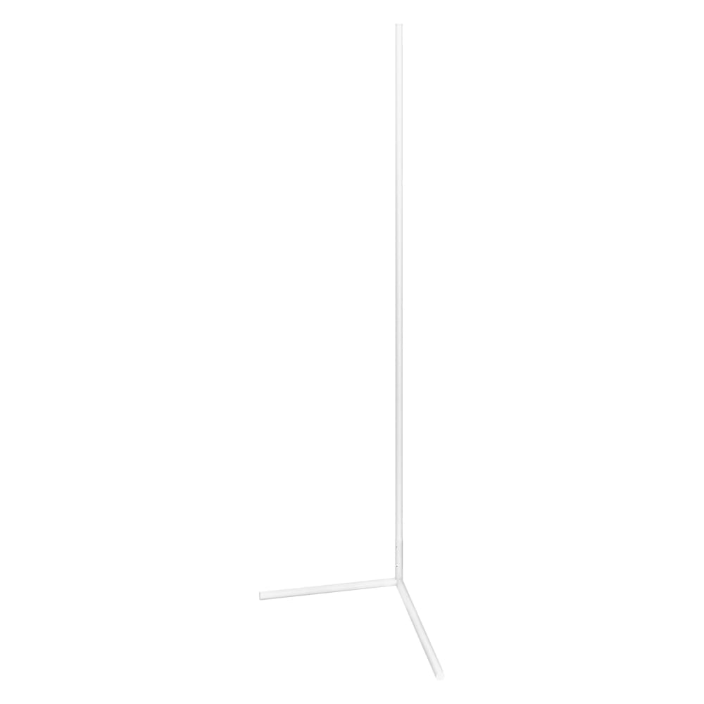 Lampe sur pied intelligente en aluminium blanc, 140cm