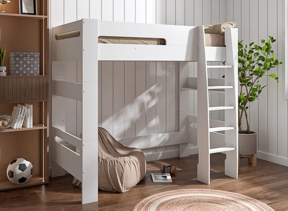 Lit mezzanine 90x190 Blanc - Maisons du Monde