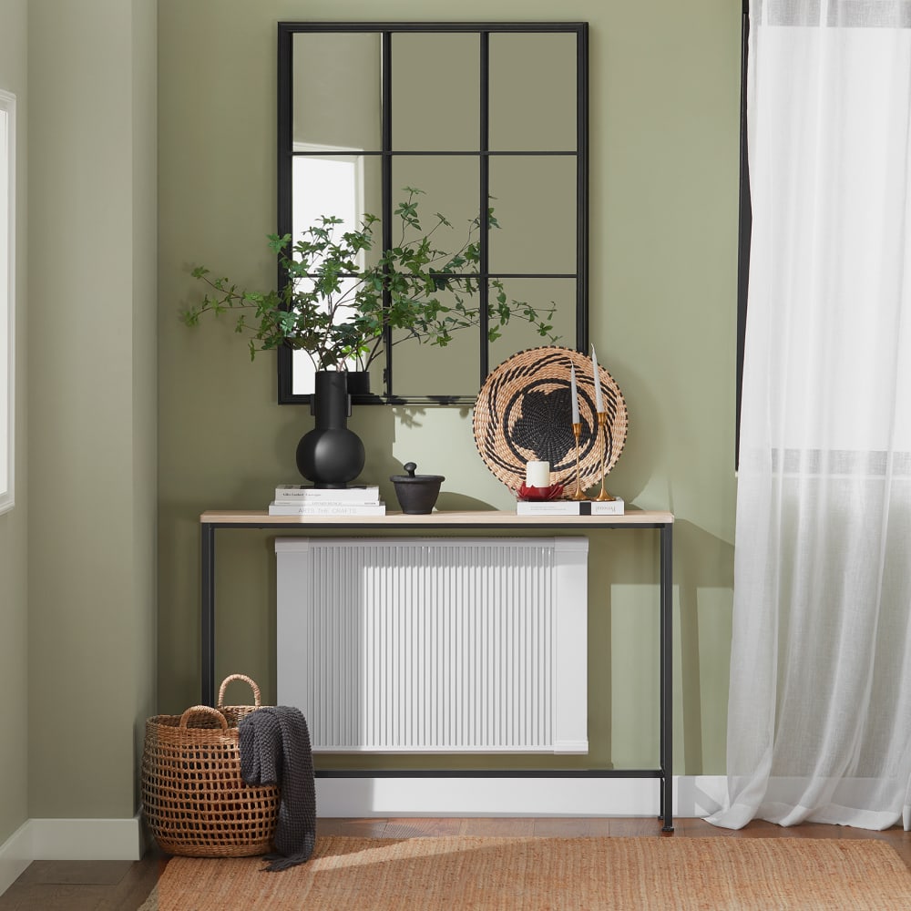 Table console cadre en fer marron - Maisons du Monde