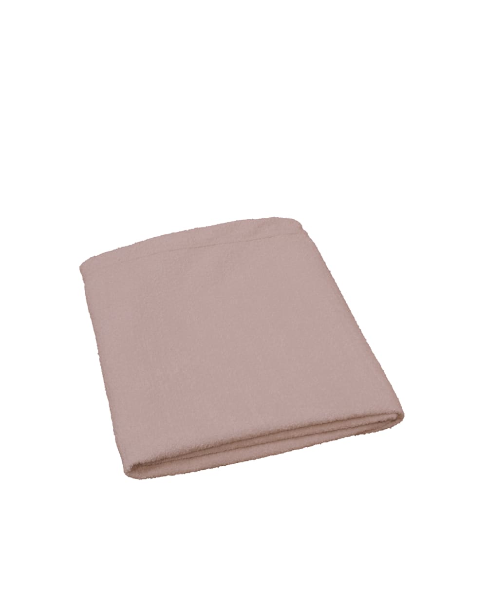 Housse de tête de lit en bouclé rose 160x110cm