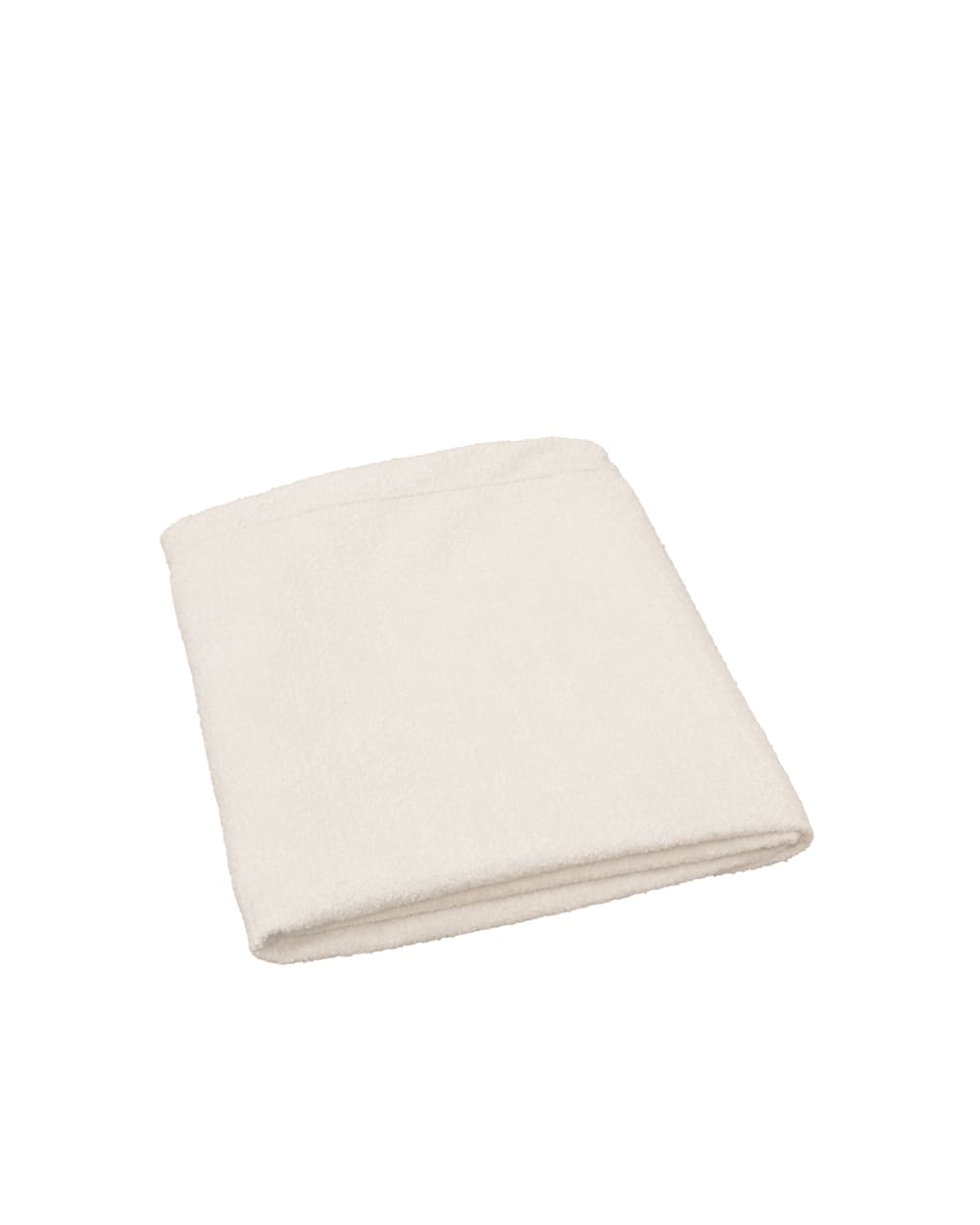 Housse de tête de lit en bouclé blanc 160x110cm