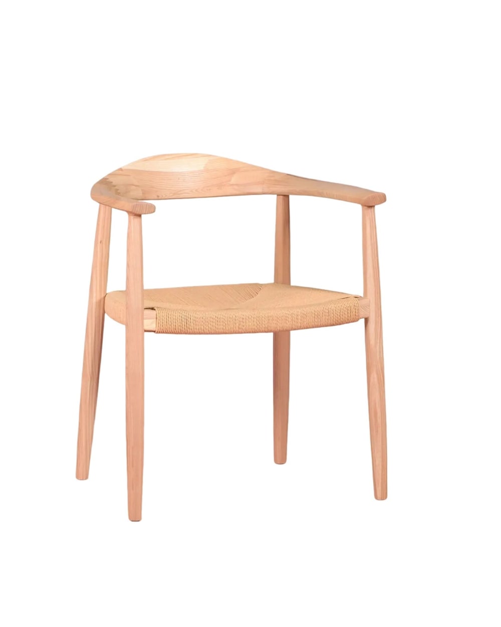 Nest dream Stuhl aus natürlichem Eschenholz und m style landhaus Gelb