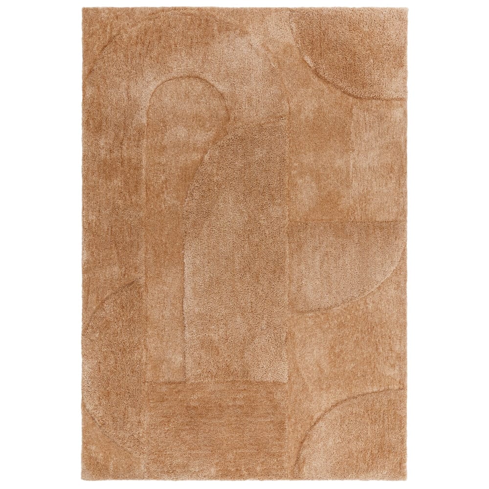 Tapis de salon moderne marron 200x290 cm - Maisons du Monde