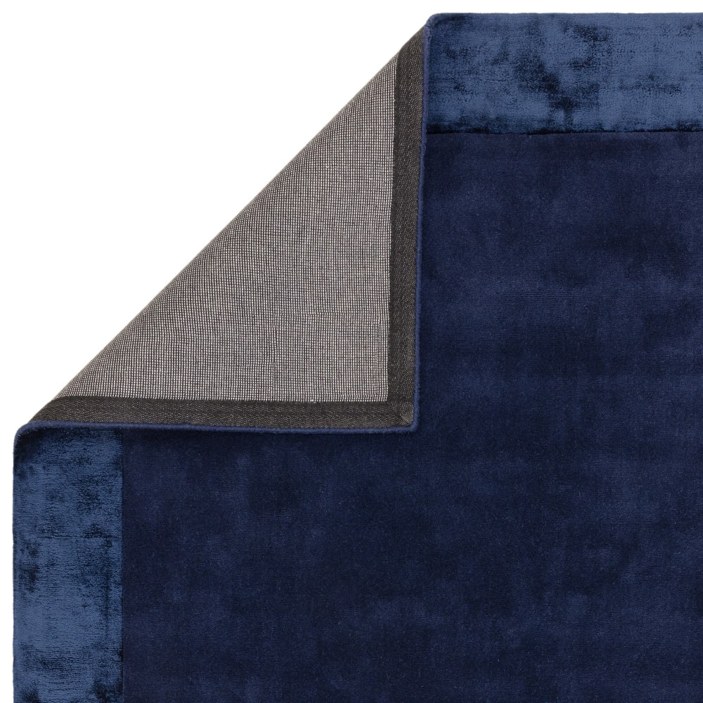 Tapis moderne en laine fait main bleu 120x170 cm - Maisons du Monde